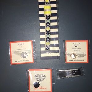 KEEP Collective bracelet & charms